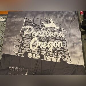 Portland Oregon Tapestry Huge